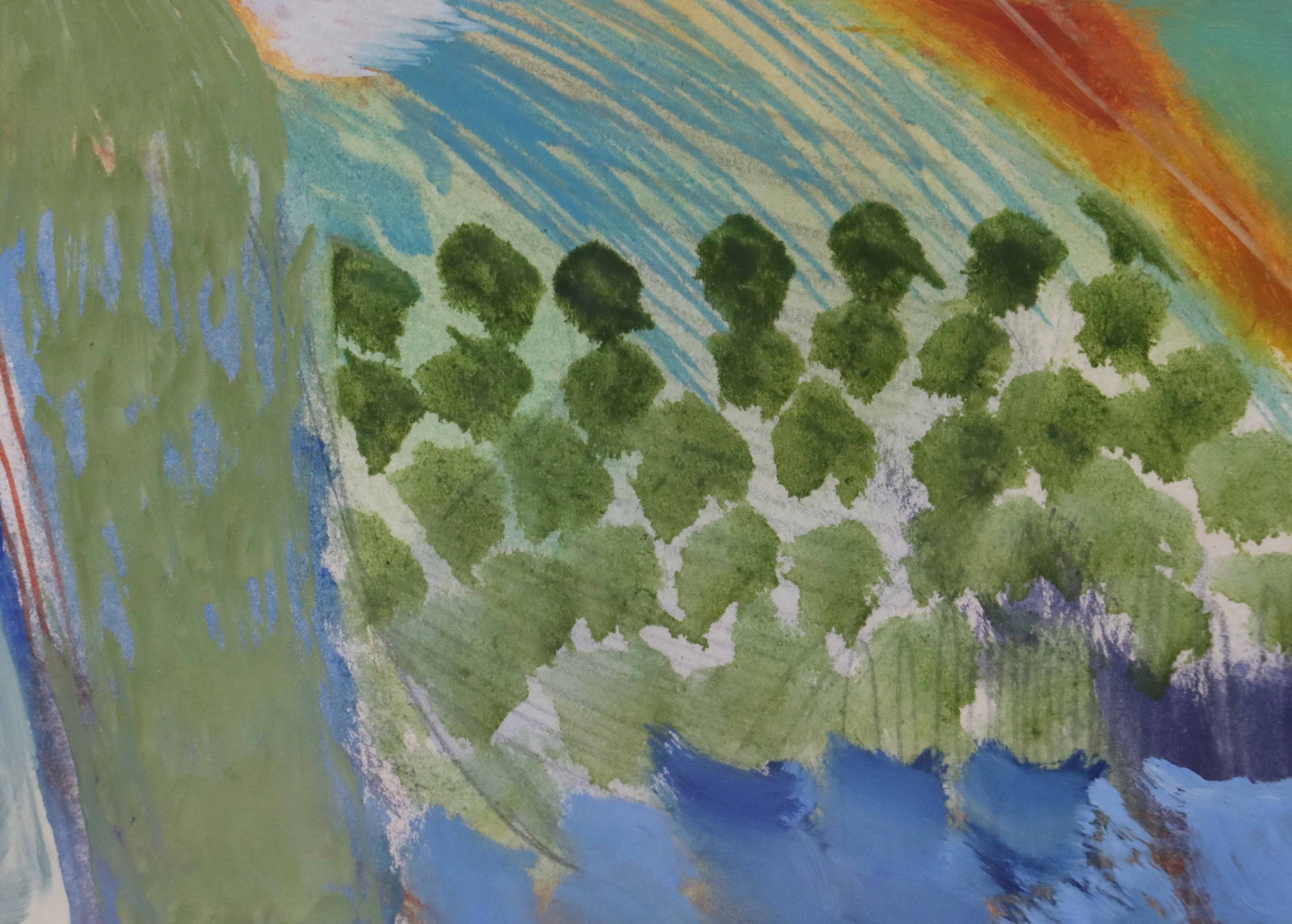Signed and Numbered Abstract Lithograph - 5