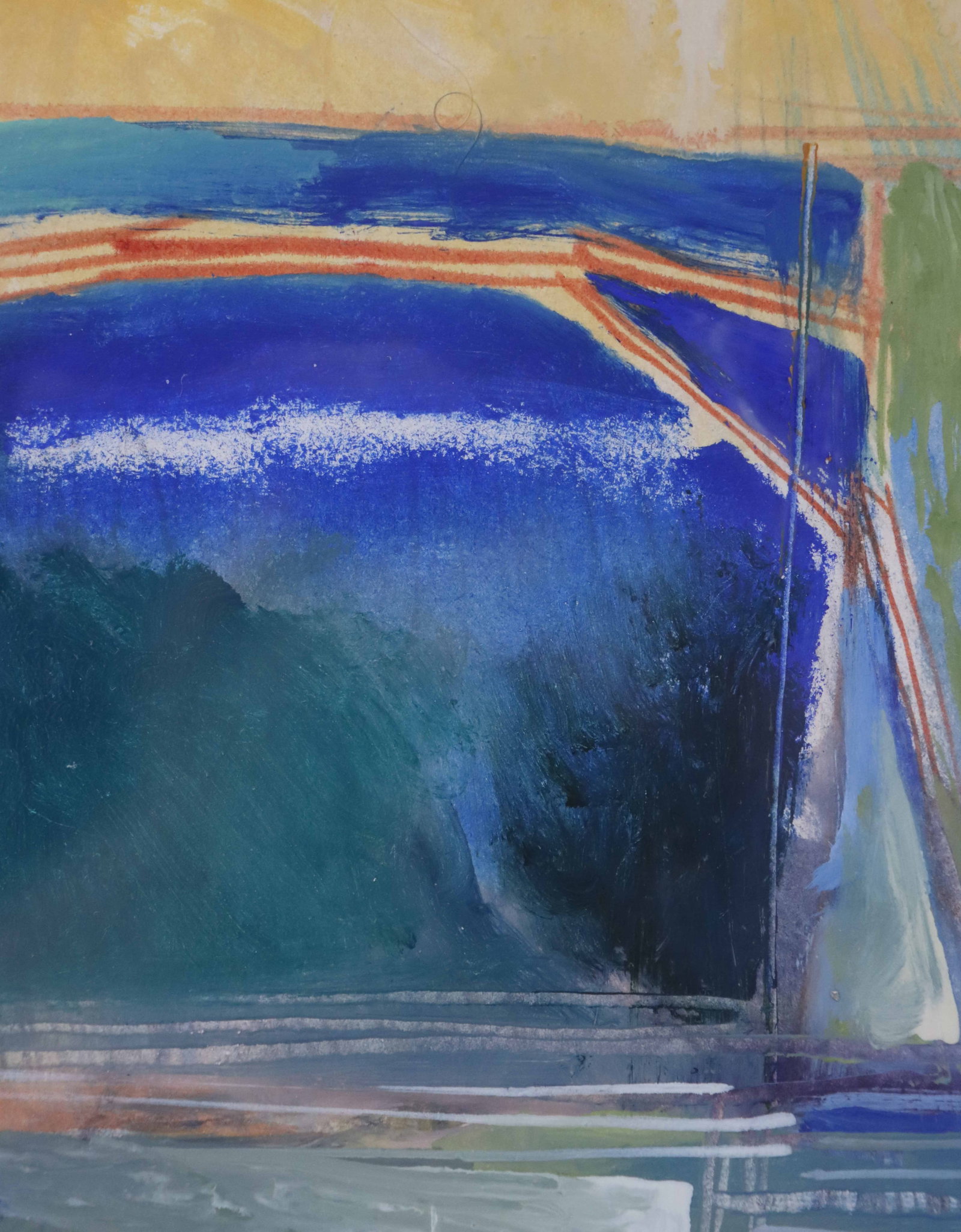 Signed and Numbered Abstract Lithograph - 6
