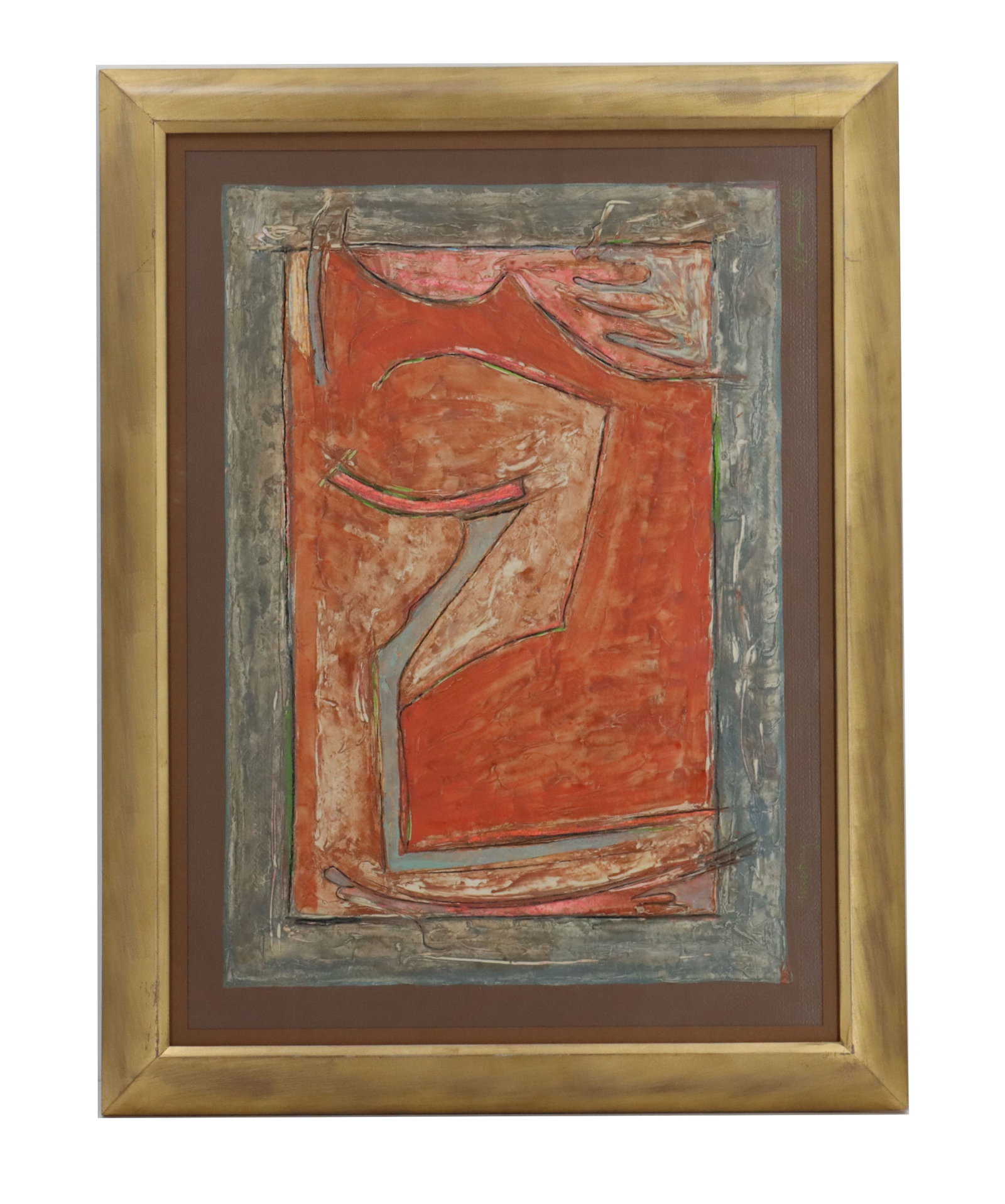 Harry Hilson (1894-1981) American, Mixed Media Abstract (1 of 14)