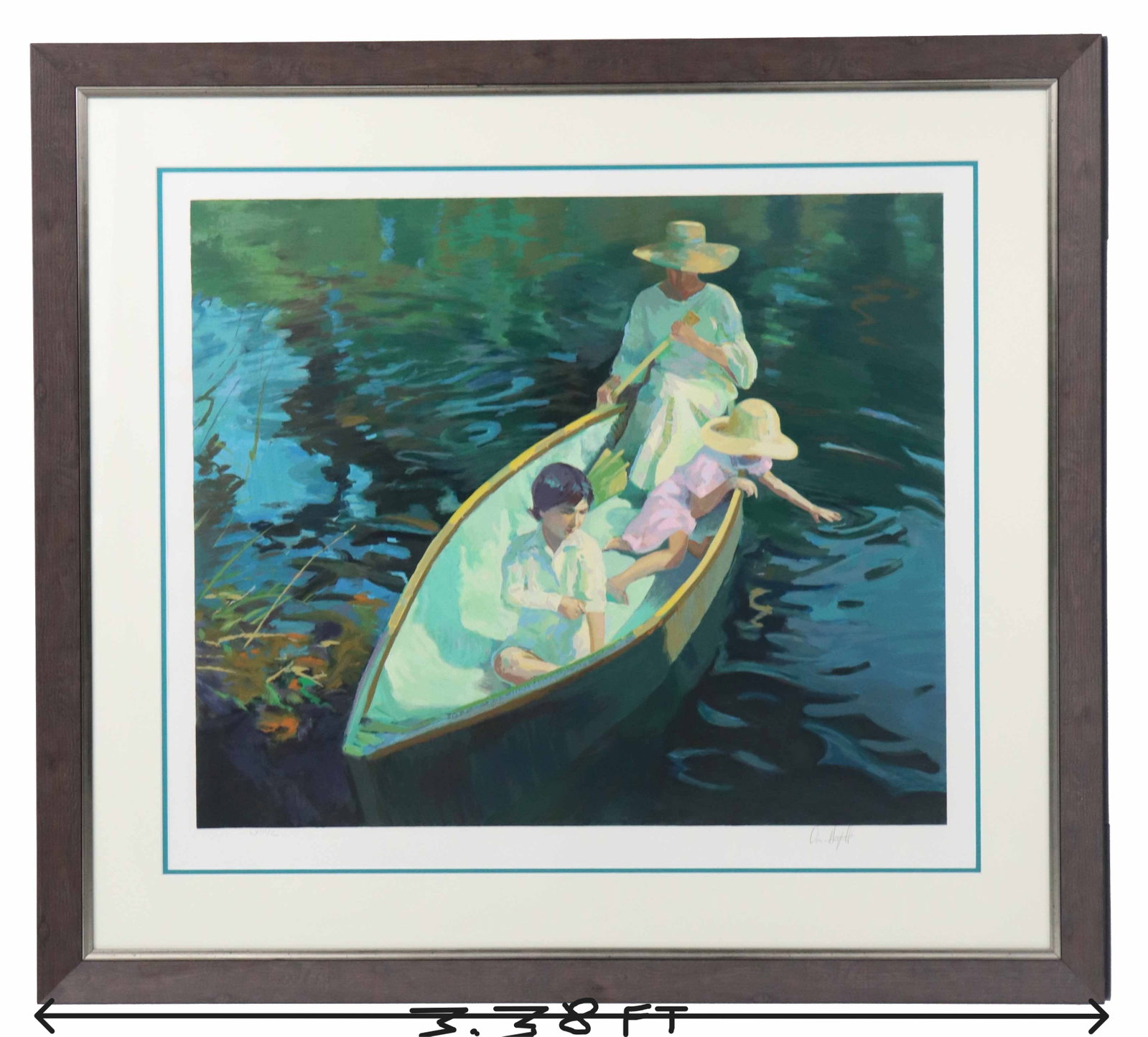 Don Hatfield (Born 1947) American, Signed and Numbered Serigraph (1 of 12)