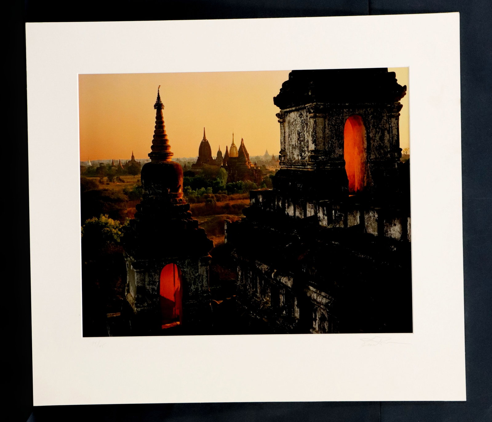 Kenneth Parker, 20th/21st Century American, Color Photograph of a Burmese Temple (1 of 11)