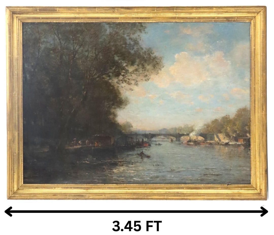 Pierre-Eugene Grandsire (1825-1905) French, Oil on Canvas (1 of 14)