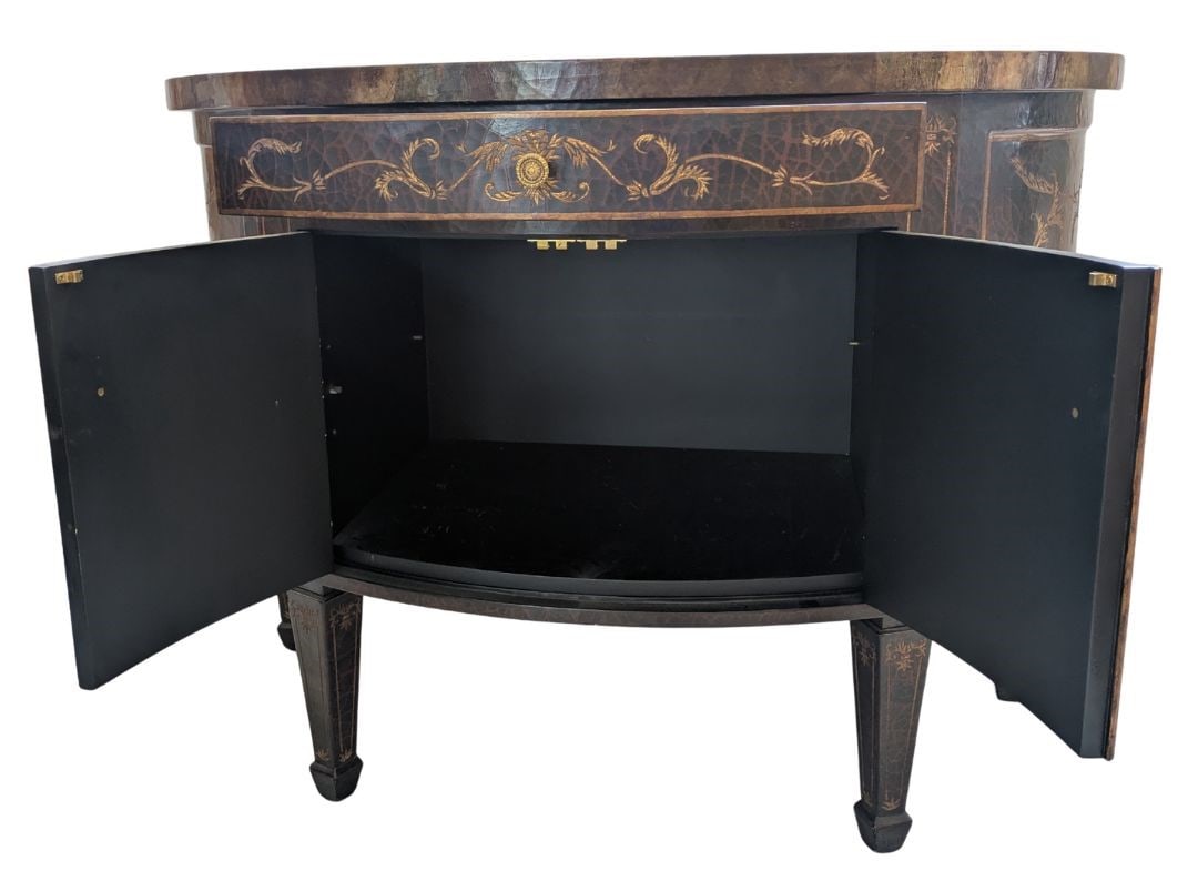 Maitland Smith Demilune Commode Server Buffet - 13