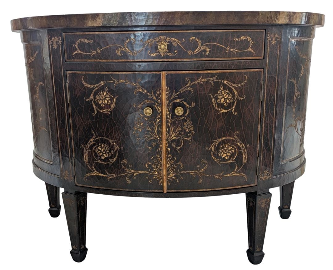 Maitland Smith Demilune Commode Server Buffet - 4