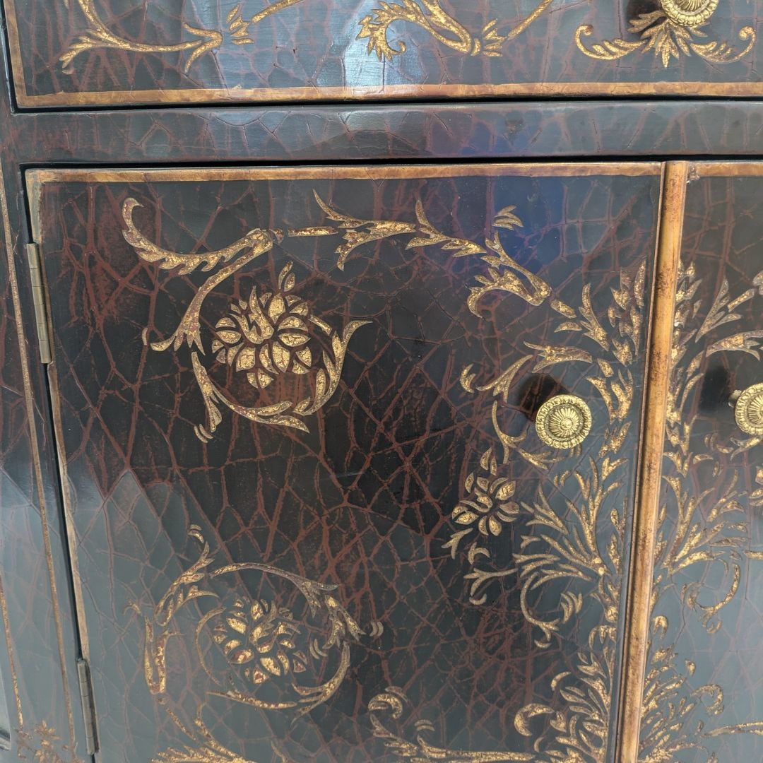 Maitland Smith Demilune Commode Server Buffet - 9