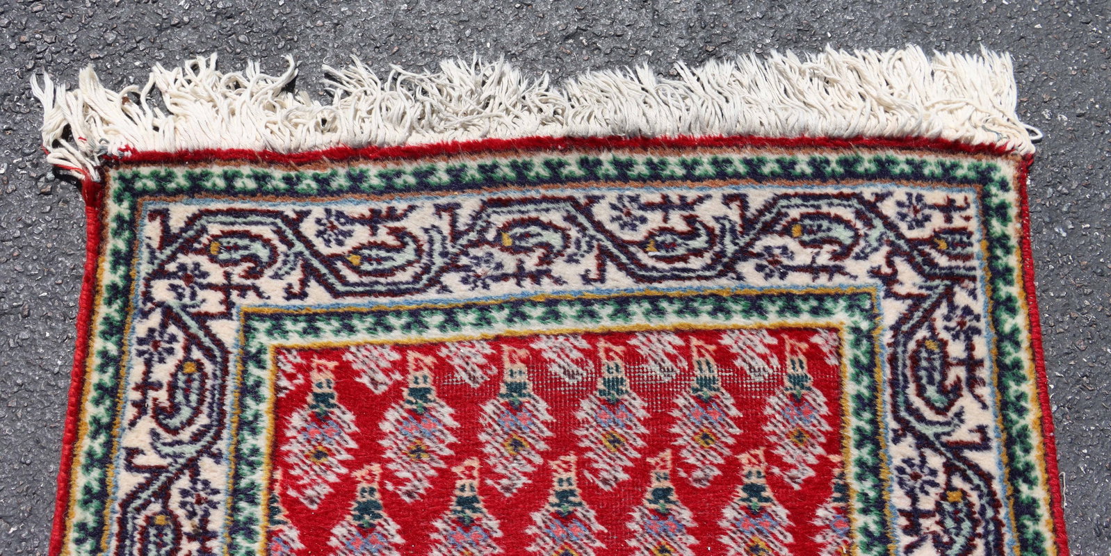 Long Persian Tabriz Wool Runner - 5