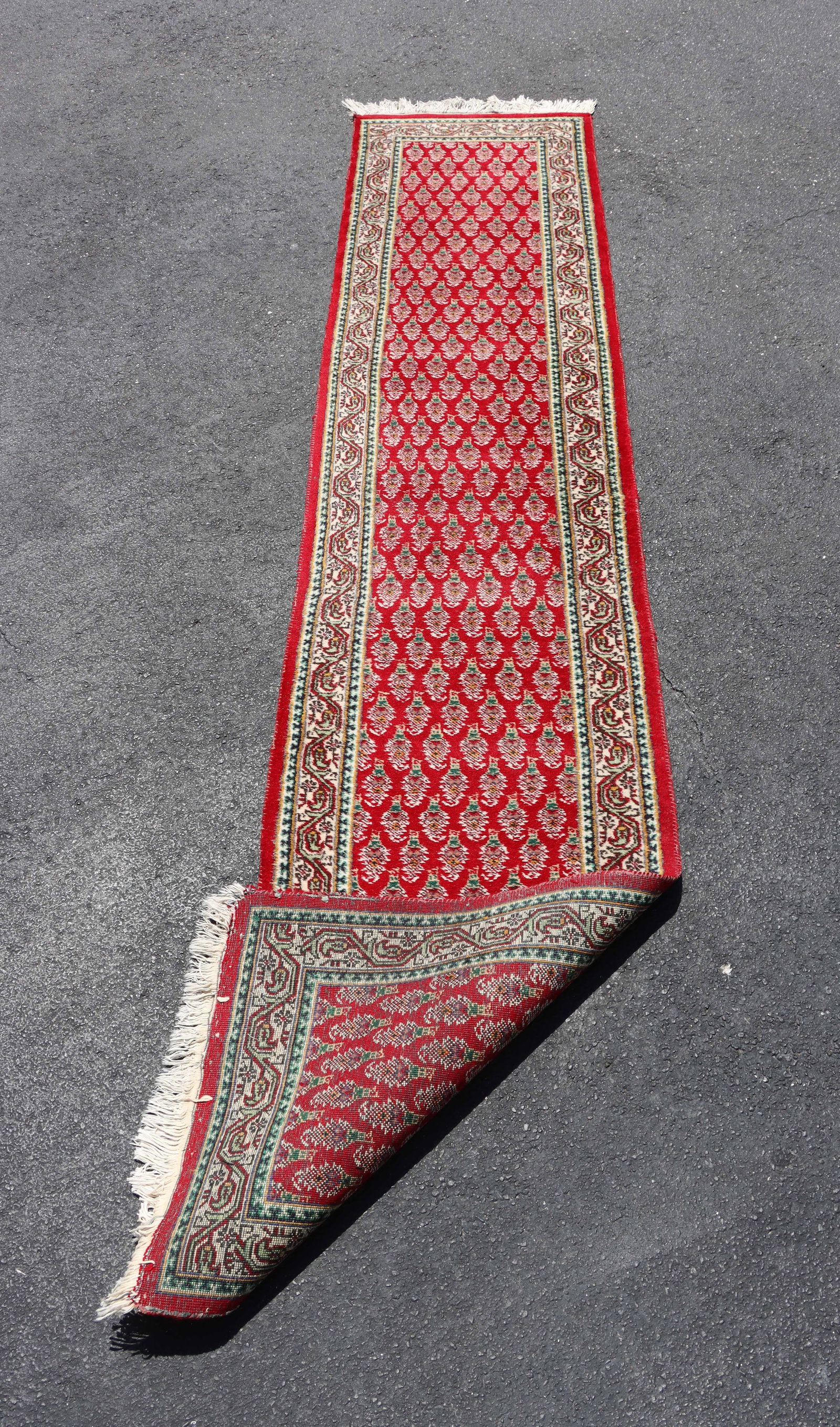 Incredible Persian Tabriz Wool Runner - 3
