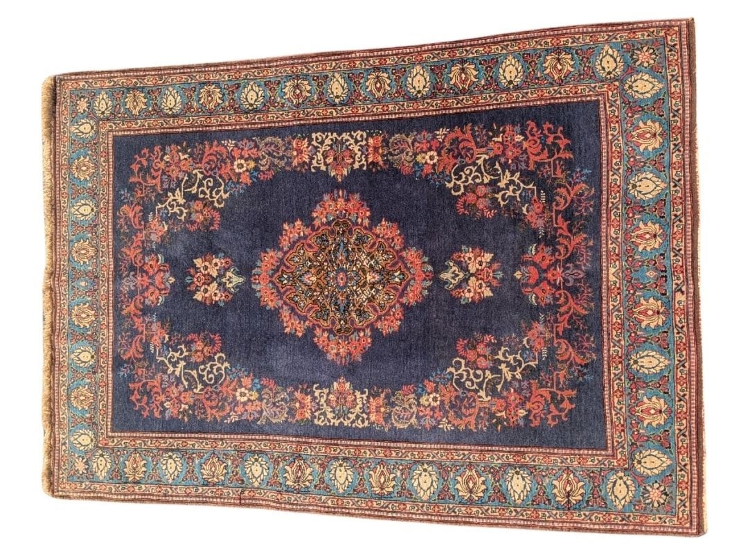 Persian Sarouk Wool Rug - 12