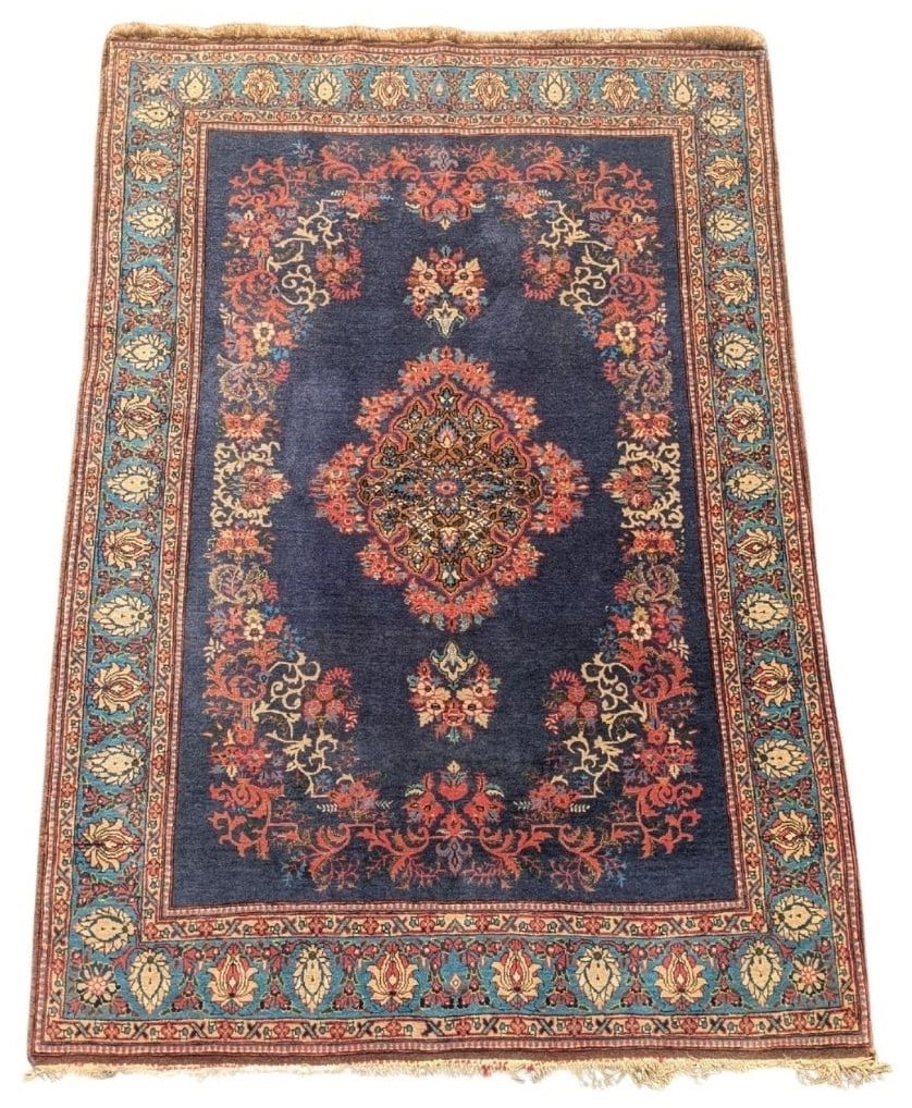 Persian Sarouk Wool Rug - 15