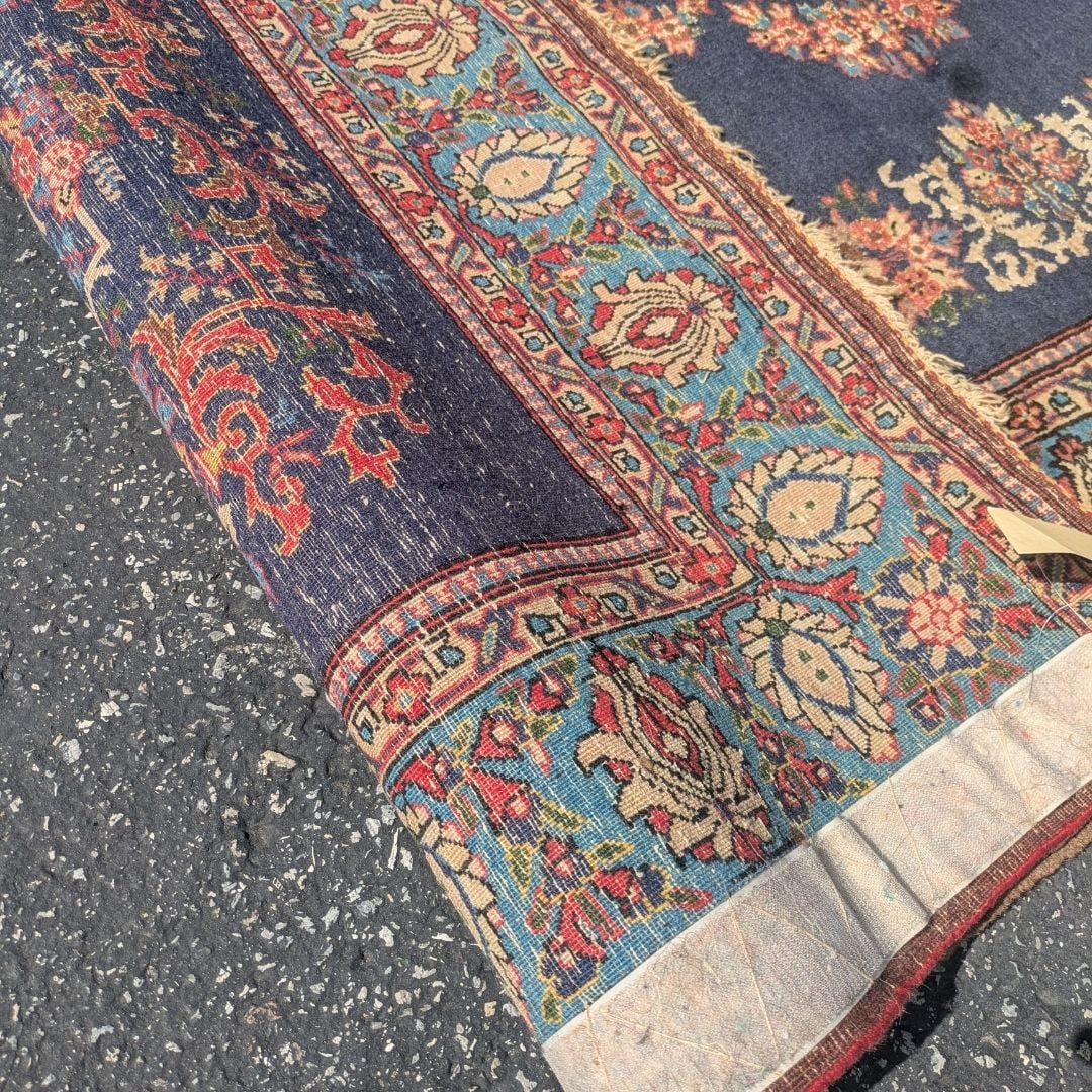 Persian Sarouk Wool Rug - 2