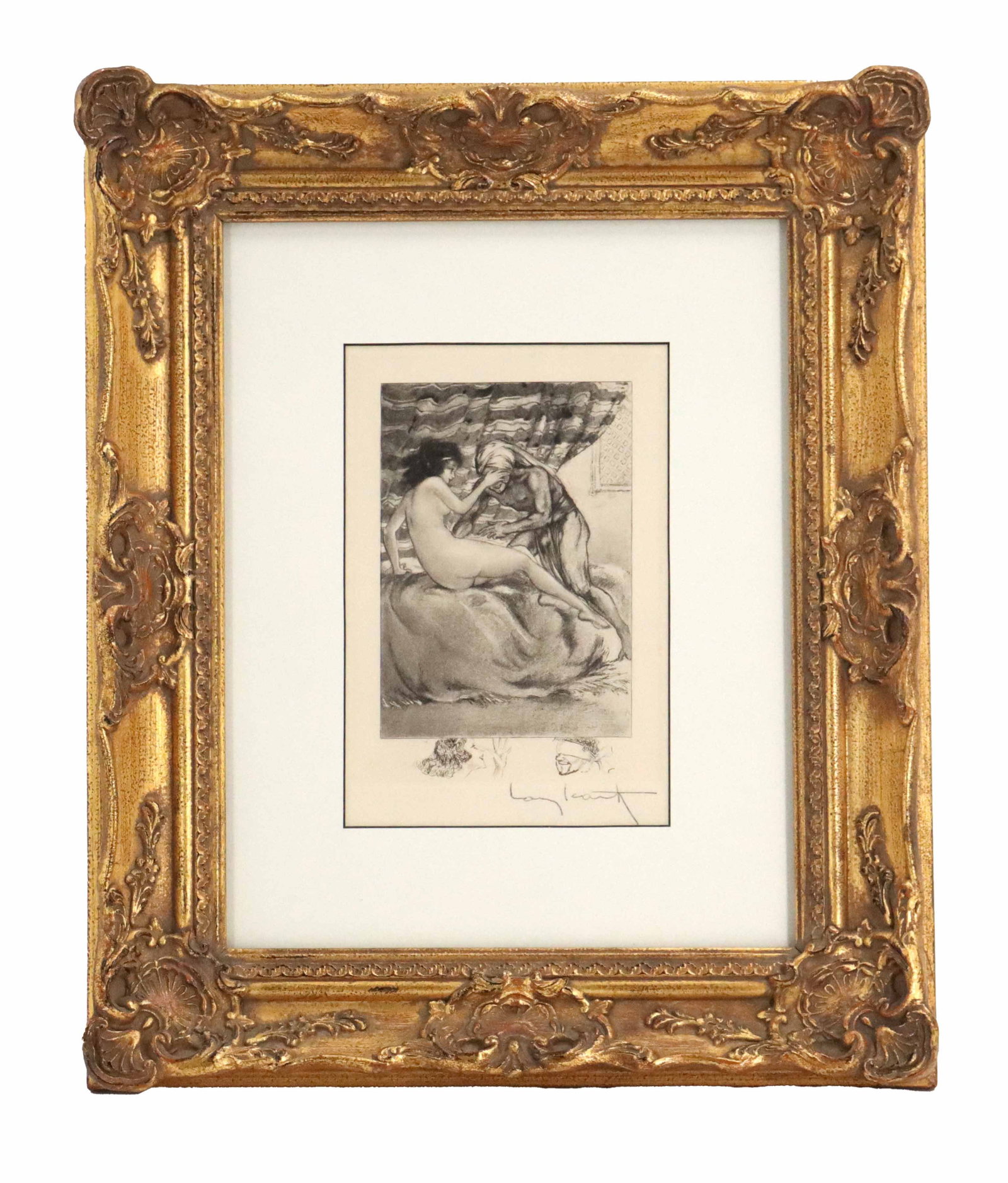 Louis Icart (1888-1950) French, Signed Original Etching on Paper (1 of 7)