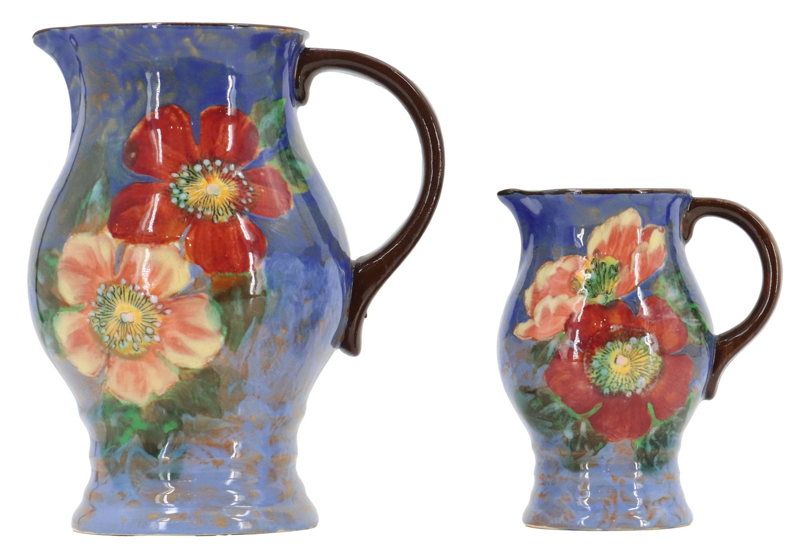 After John Bennett (1840-1907) British/American, (2) Royal Doulton Ceramic Pitchers (1 of 18)