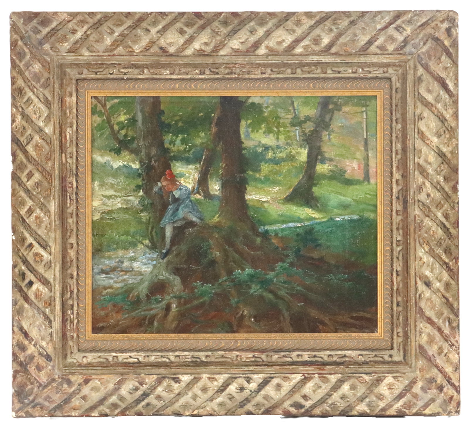 Late 19th Century Impressionist French School Giverny Landscape Oil on Canvas (1 of 9)