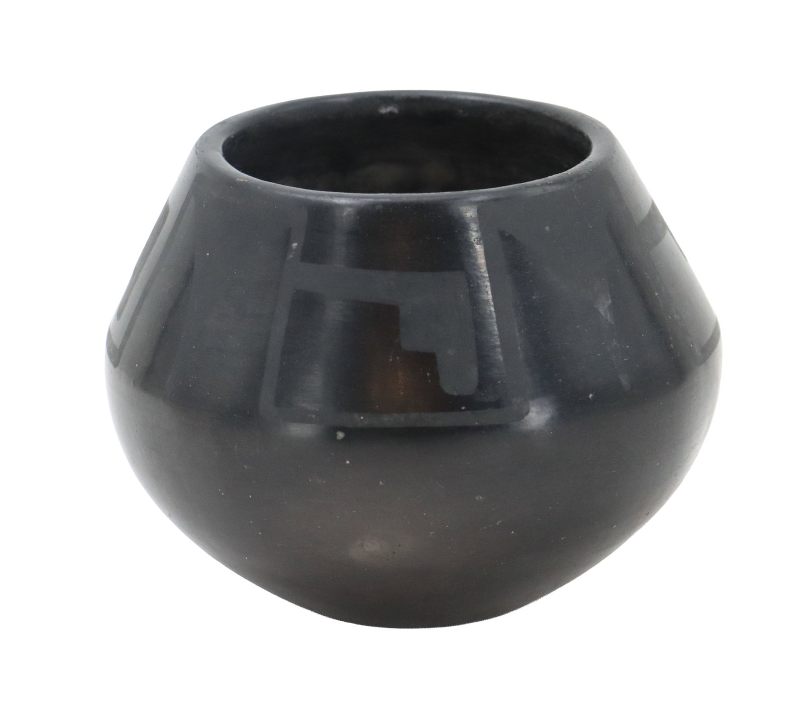 Maria (1887-1980) and Julian Martinez (1879-1943) Pueblo, Blackware Pottery Jar (1 of 15)