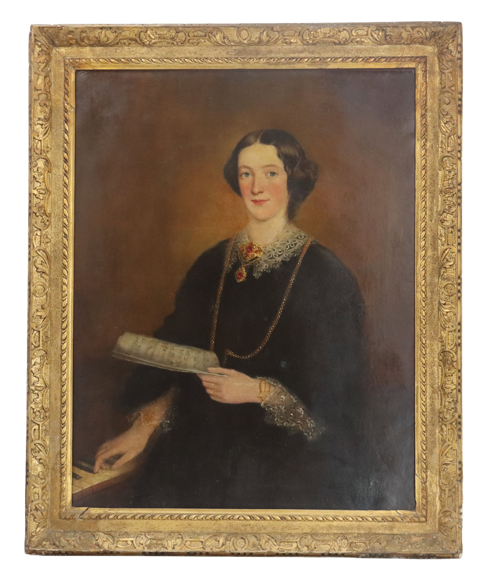 19th Century American Oil on Canvas Portrait (1 of 16)