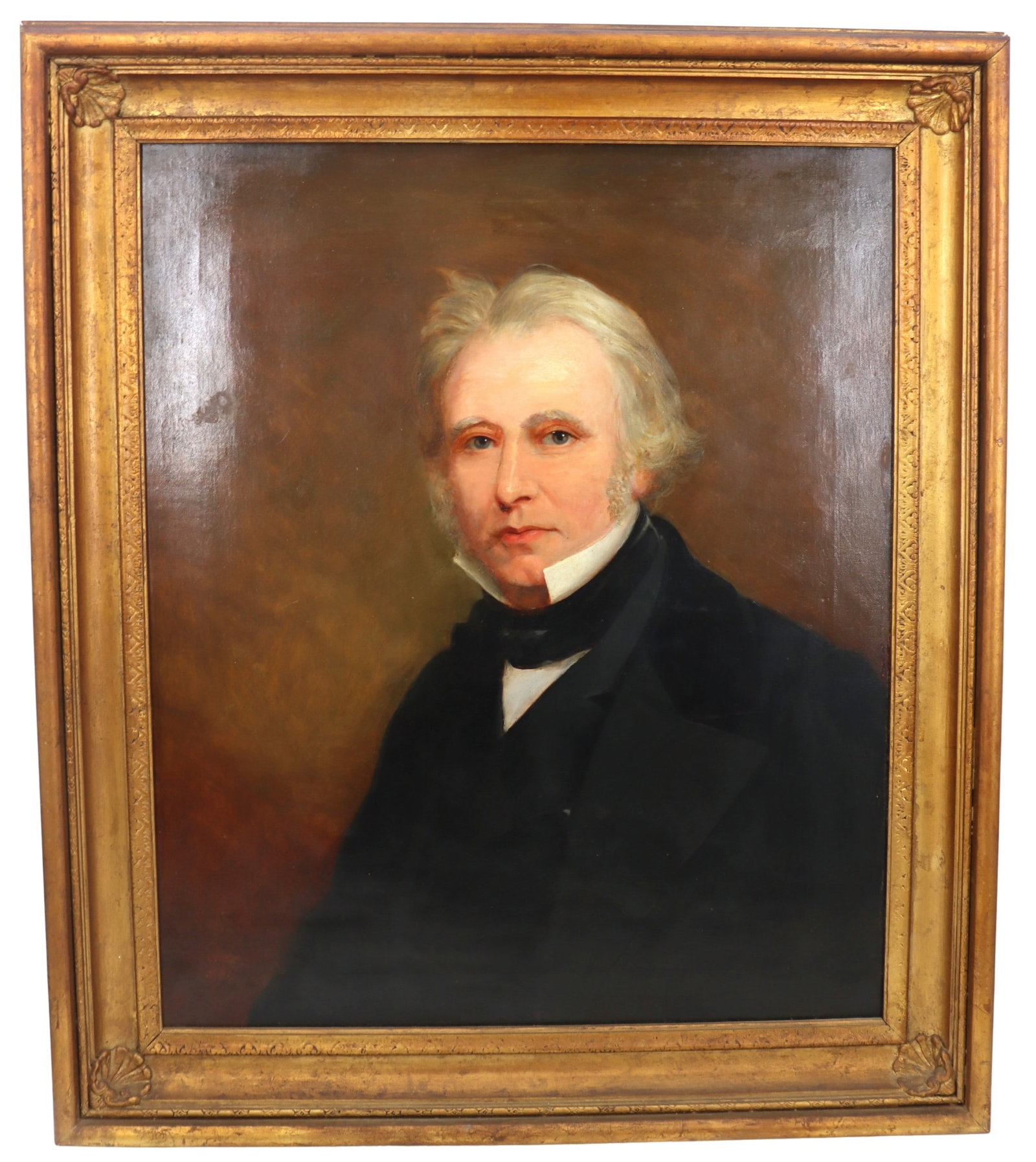 James Butler Brenan (1825-1889) Irish, Oil on Canvas Portrait of a Gentleman: James Butler Brenan (1825-1889) Irish, Oil on Canvas Portrait of a Gentleman. Signed and dated lower. James Butler Brenan (1825-1889) Son of the Cork landscape painter John Brenan. He lived and worked