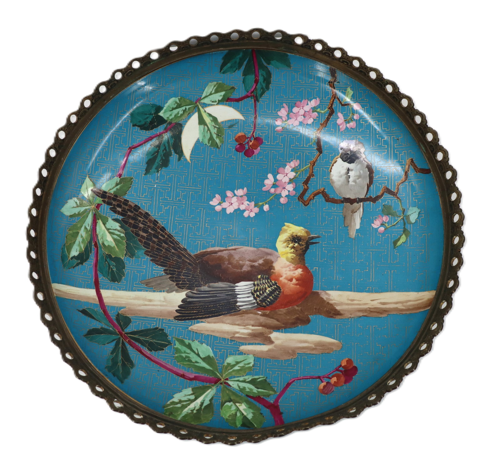 Japanese Cloisonne Centerpiece (1 of 20)