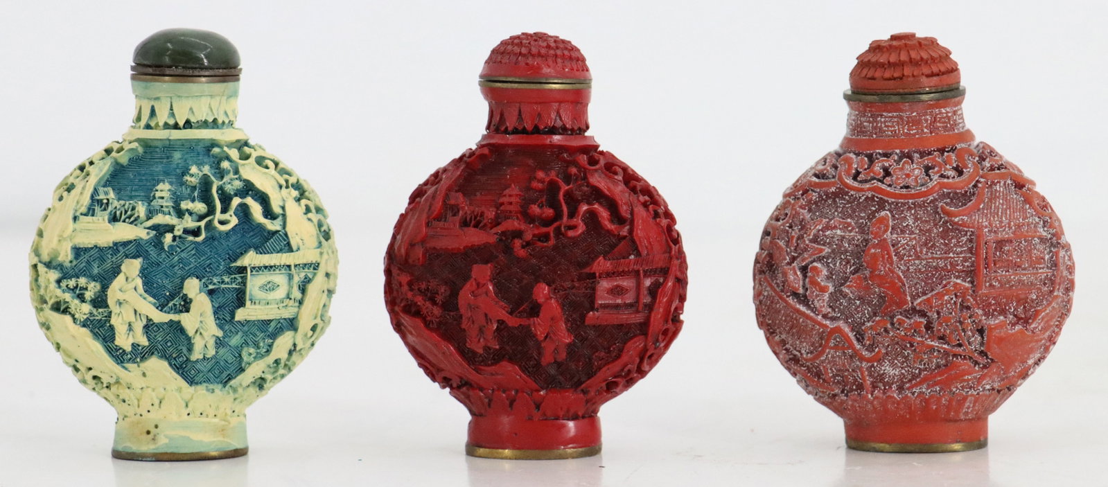 (6) Chinese Snuff Bottles - 12