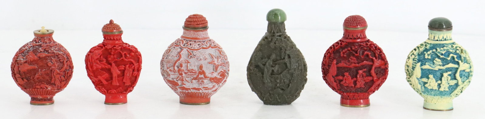(6) Chinese Snuff Bottles - 18