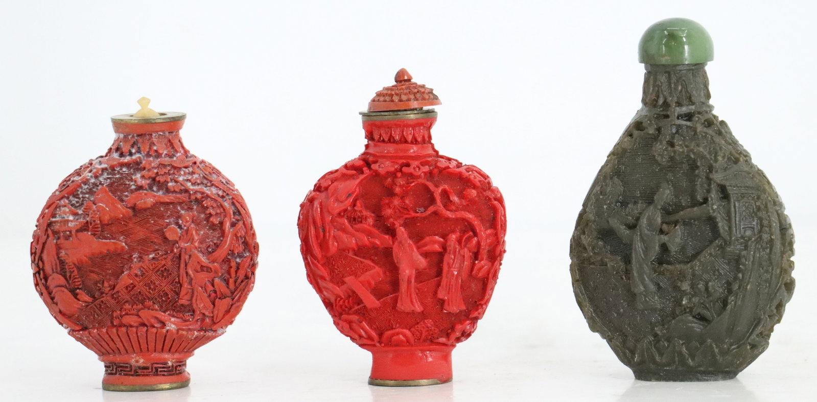 (6) Chinese Snuff Bottles - 2