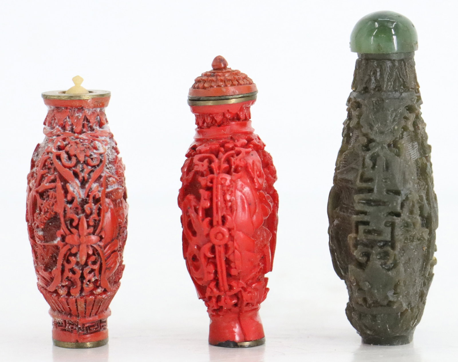 (6) Chinese Snuff Bottles - 3