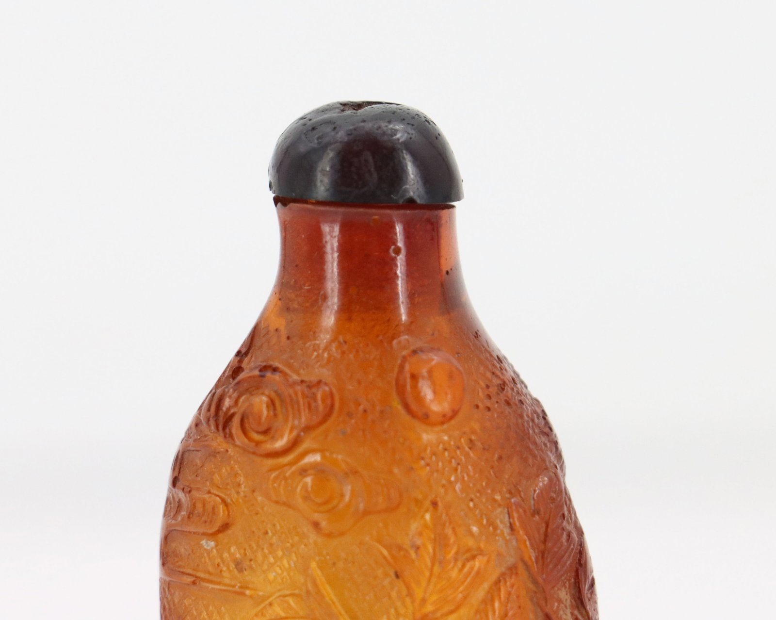 Chinese Amber Snuff Bottle - 10