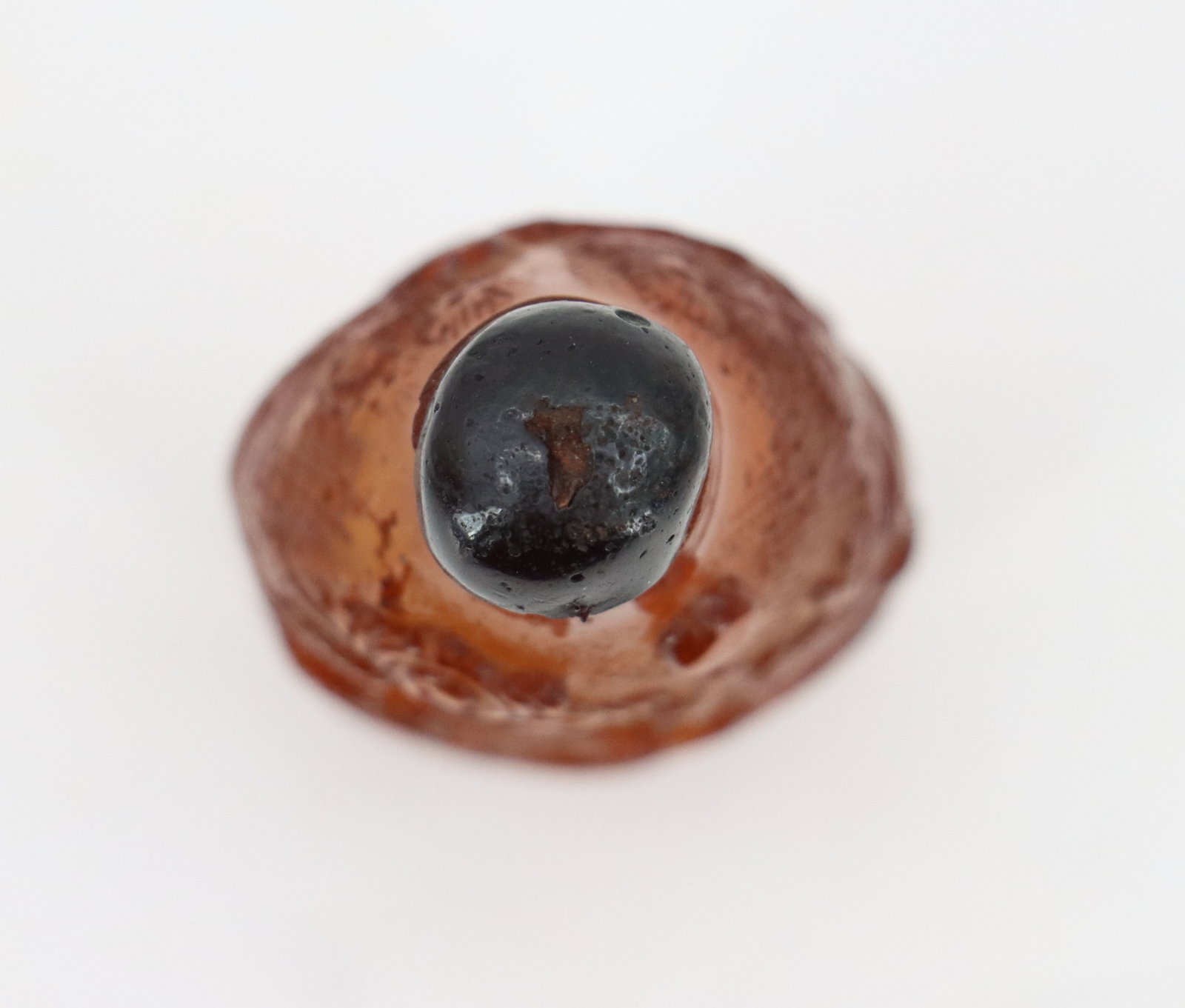 Chinese Amber Snuff Bottle - 7