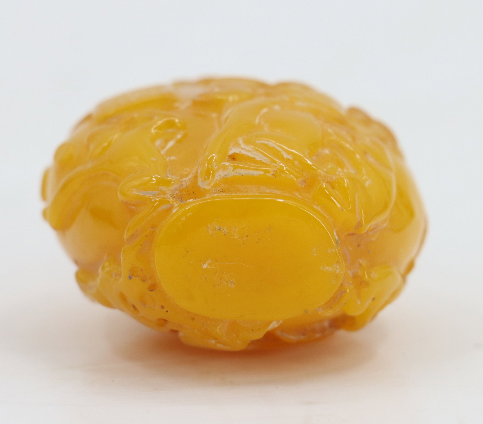 Chinese Amber Snuff Bottle - 12
