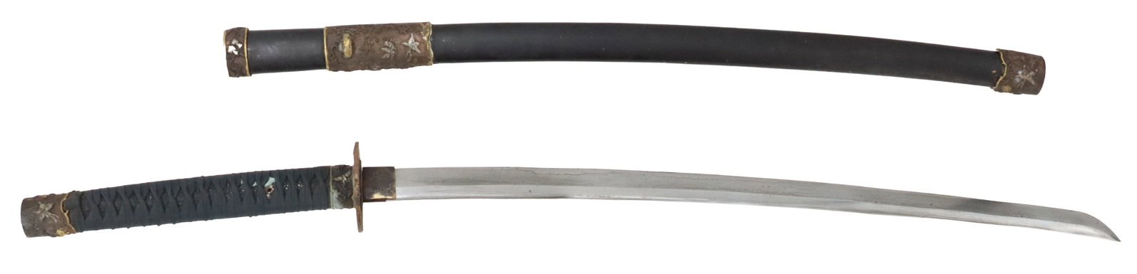 Reproduction World War II Japanese Naval Officers Shin-Gunto Katana and Scabbard (1 of 20)