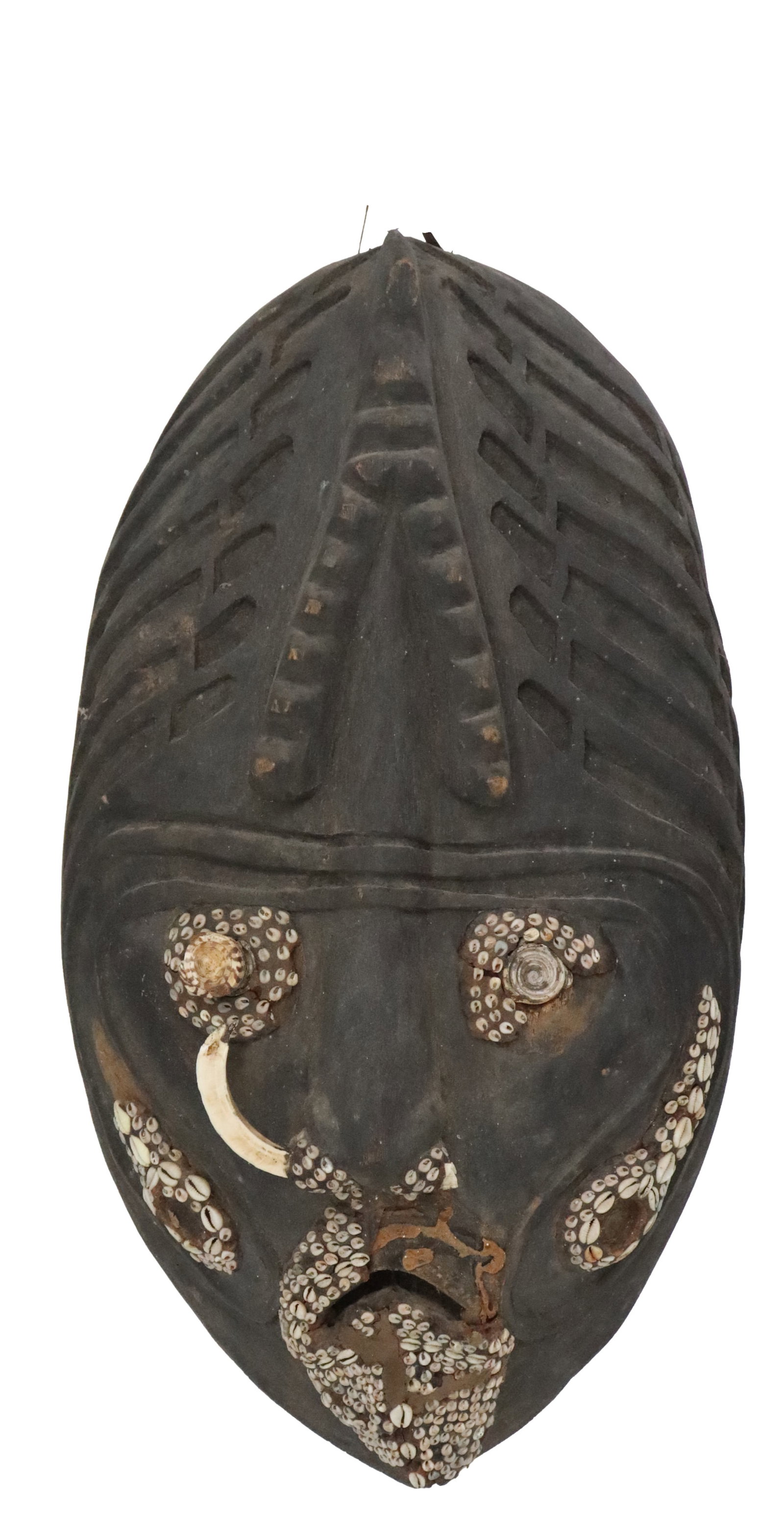 Oceanic Carved Wood Tribal Mask (1 of 19)