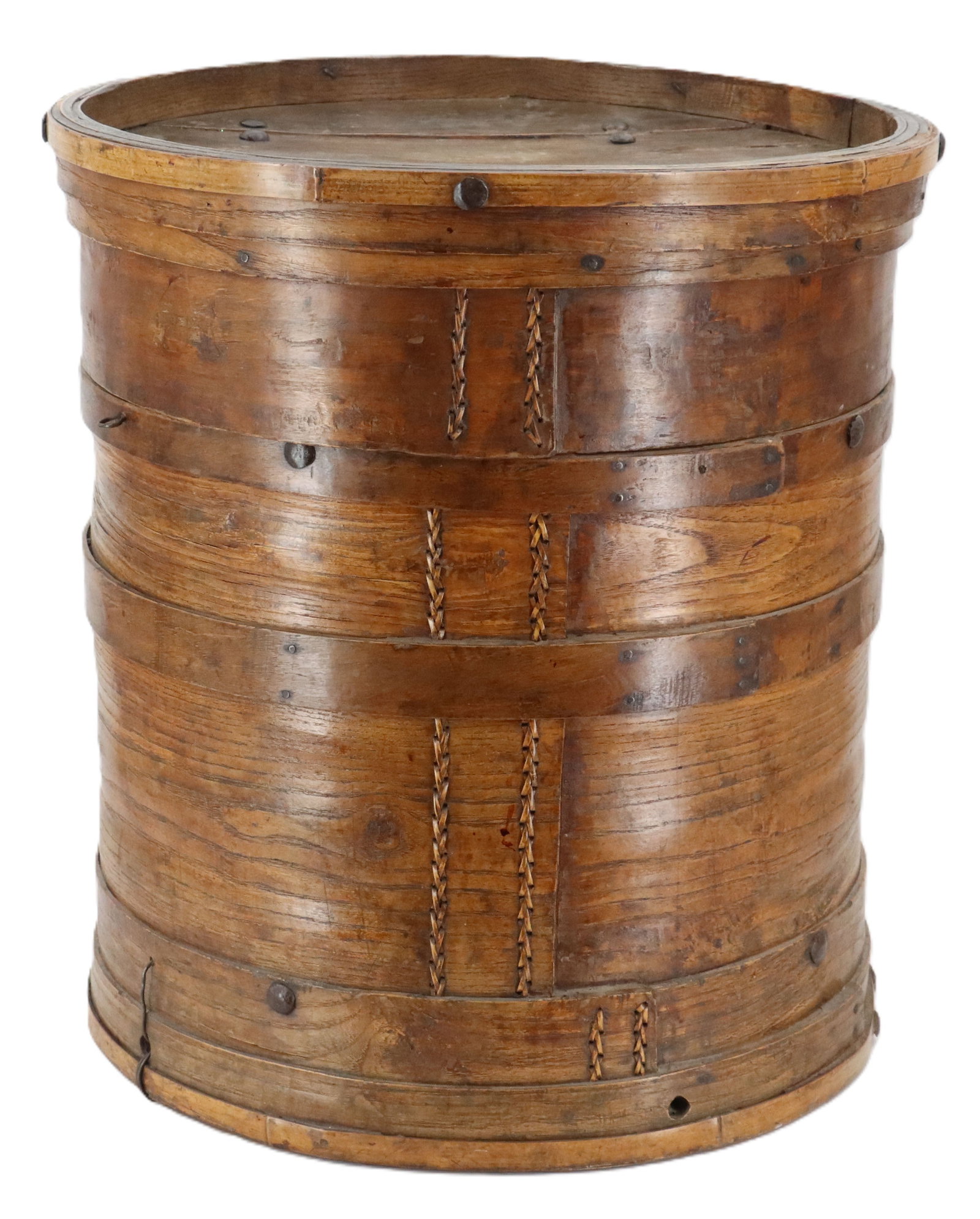 Antique Asian Storage Barrel (1 of 18)
