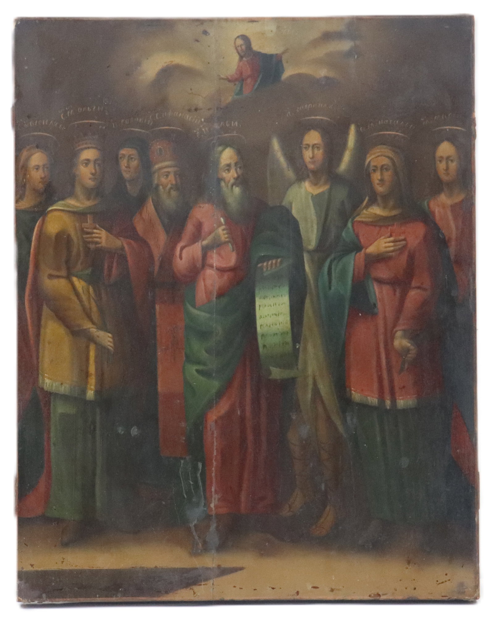 19th Century Russian Icon on Wood (1 of 14)