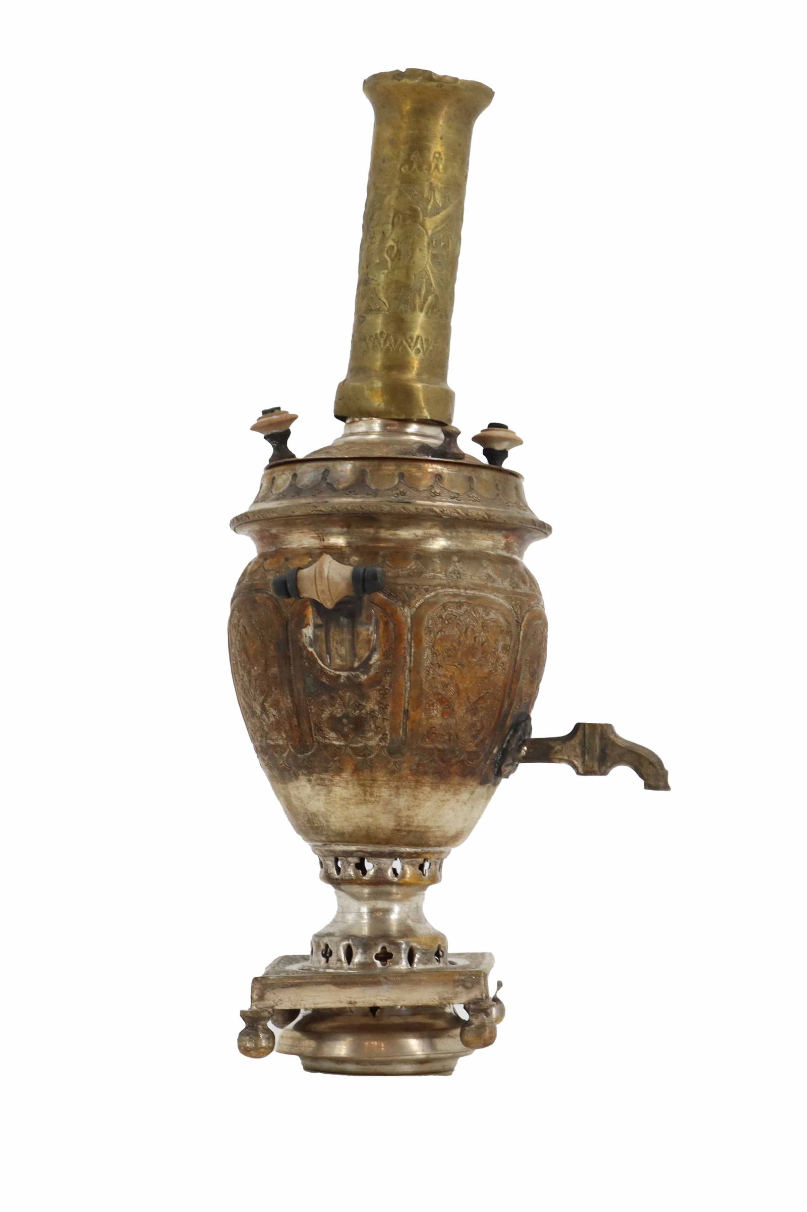 Vintage Russian Brass Samovar (1 of 15)