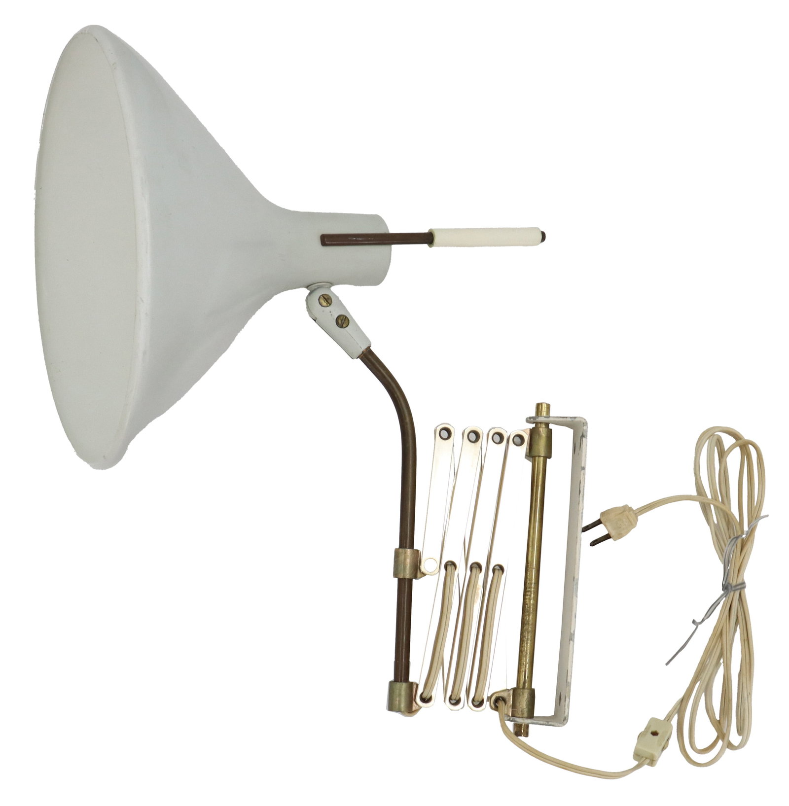 Mid-Century Modern Gerald Thurston Accordion Wall Lamp (1 of 18)