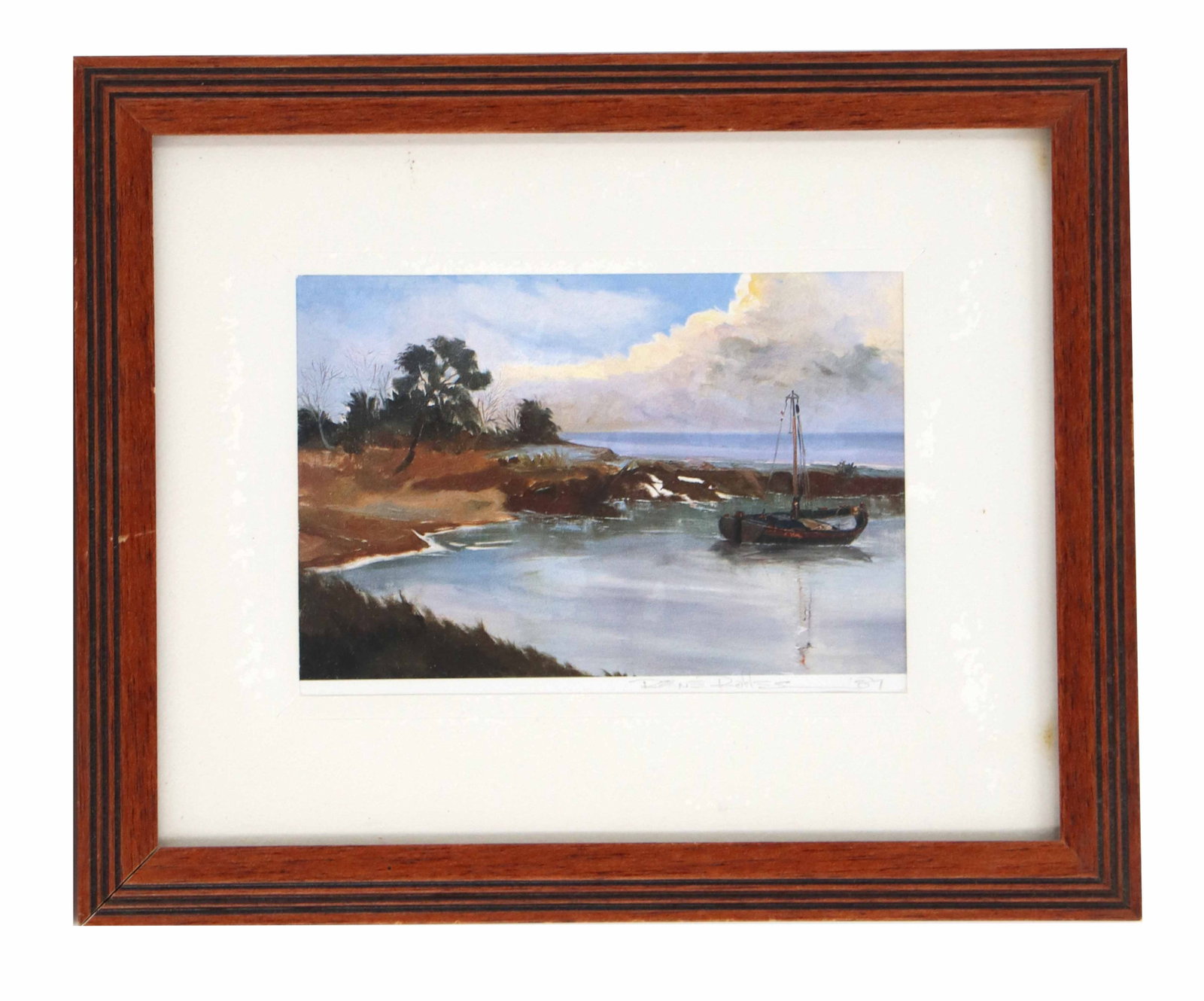 Rene Robles (1950-2010) Filipino, Watercolor on Paper Coastal Scene (1 of 10)