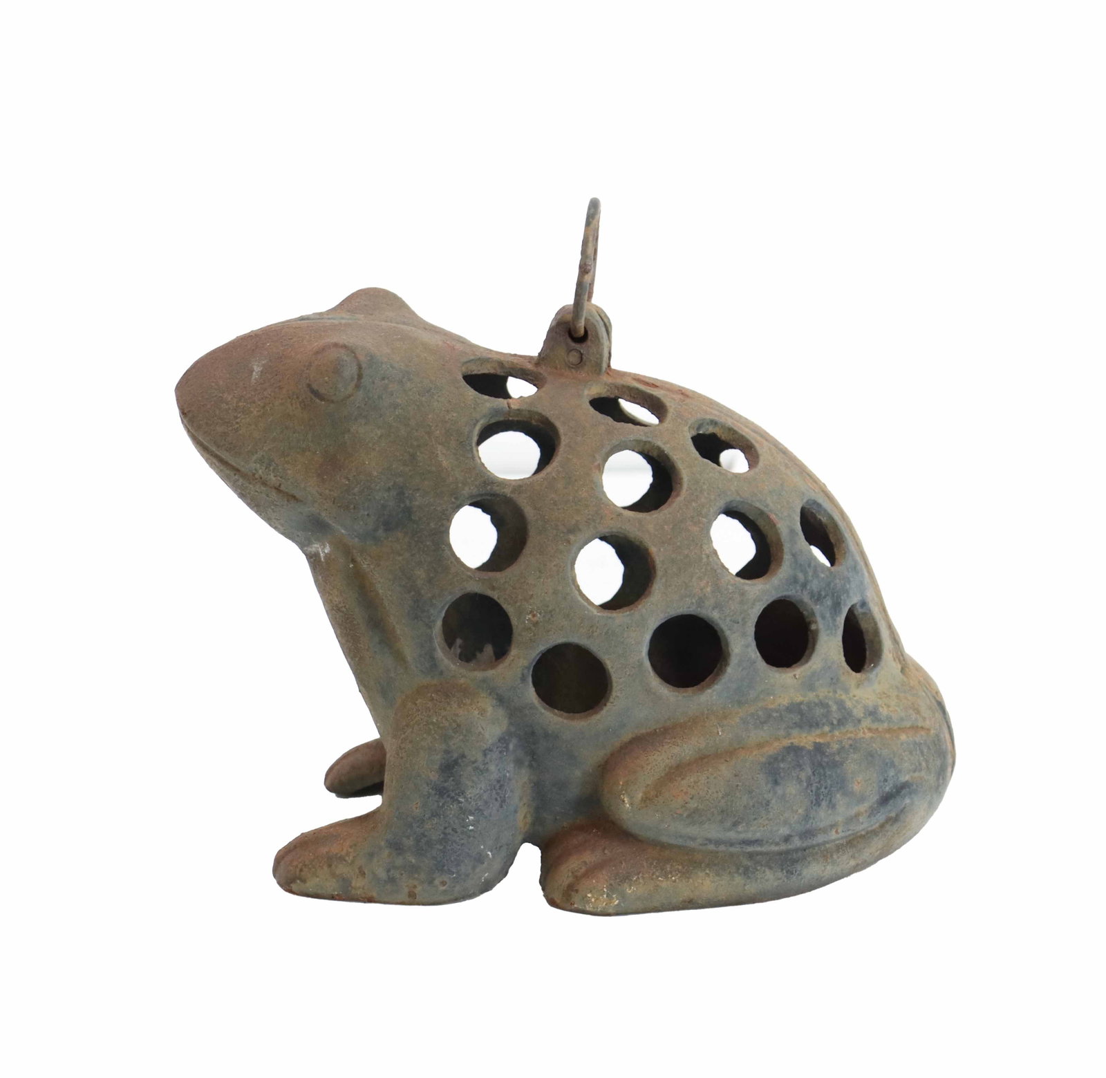 Vintage Cast Iron Frog Tea Light or Incense Burner - AS IS (1 of 13)