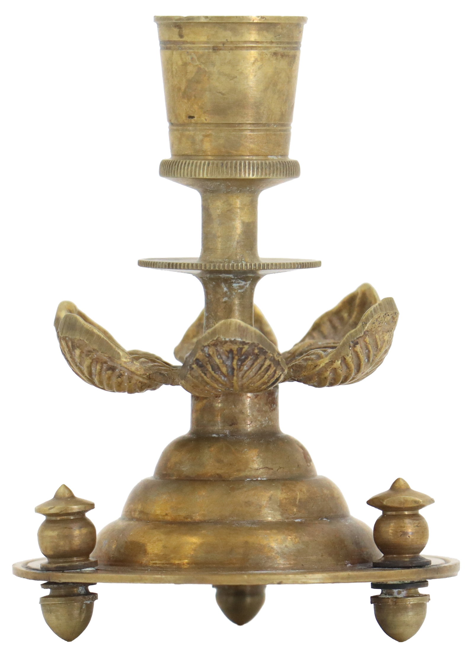 Art Nouveau Brass Candleholder (1 of 12)