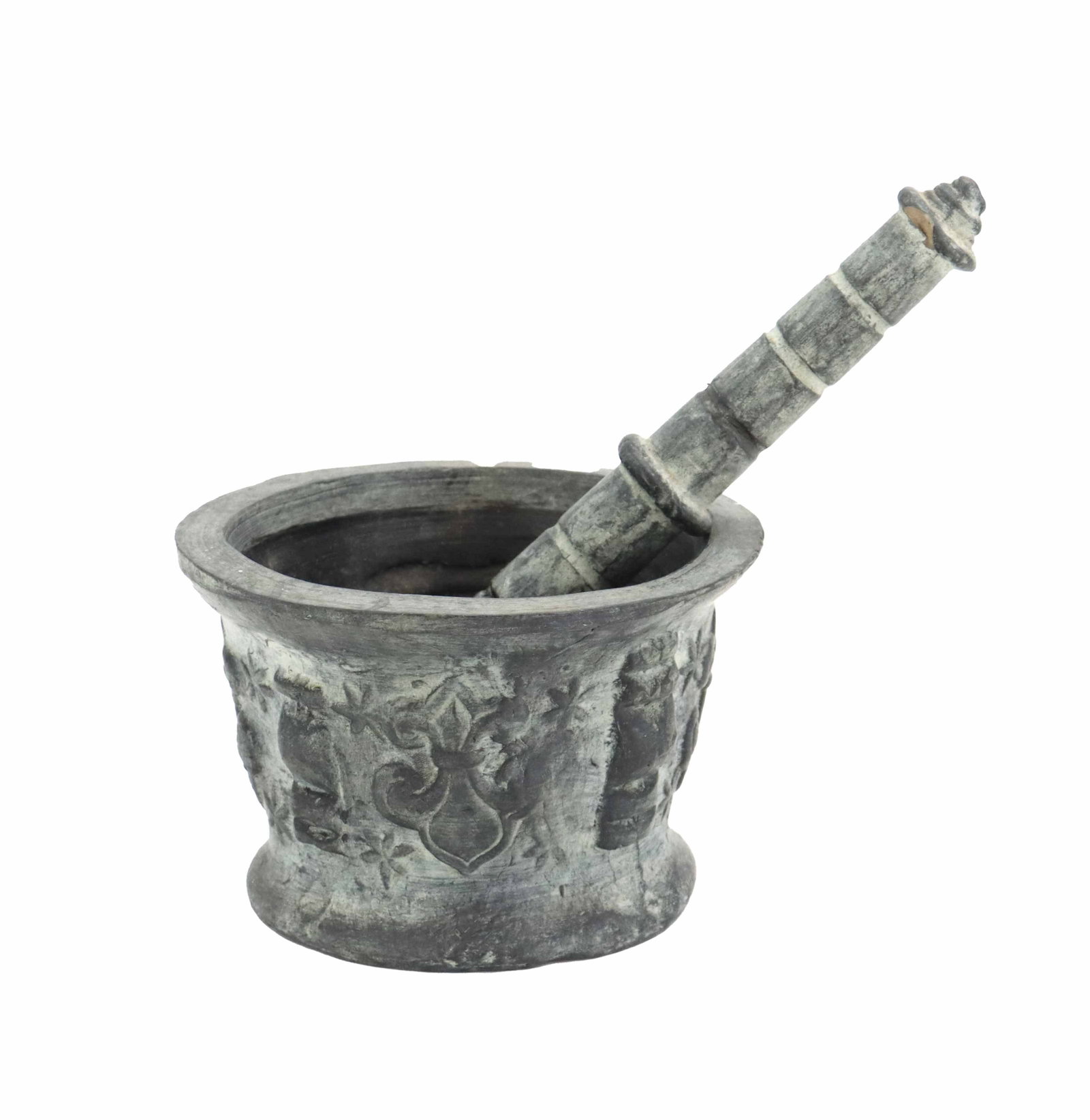 Vintage Catalan Hand-Made Ceramic Mortar and Pestle (1 of 13)