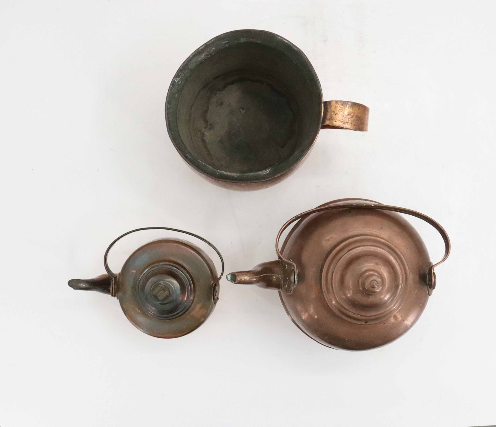 (7) Vintage Copper Serveware Items - 10