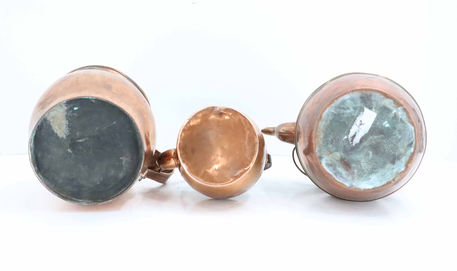 (7) Vintage Copper Serveware Items - 12