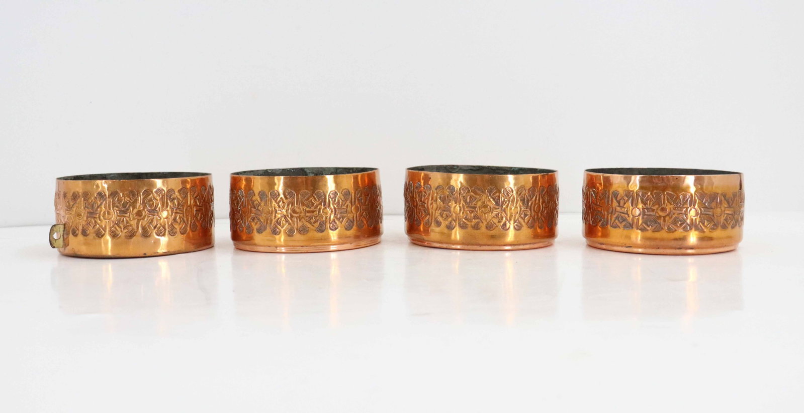 (7) Vintage Copper Serveware Items - 15