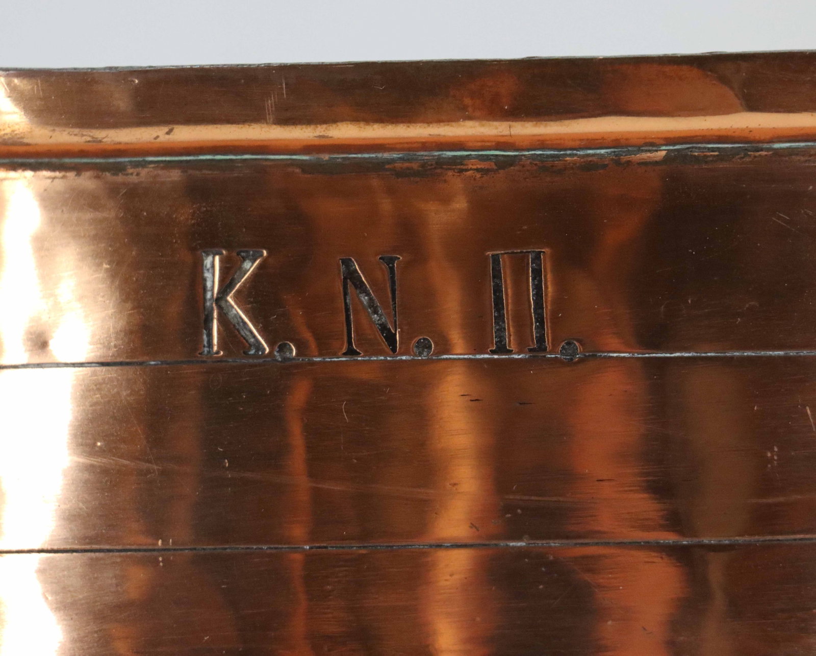 (7) Vintage Copper Serveware Items - 4