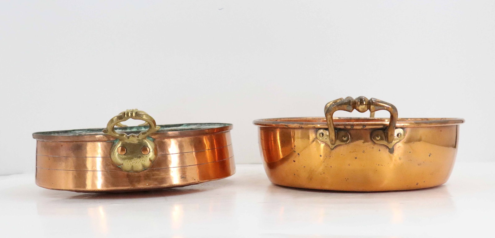 (7) Vintage Copper Serveware Items - 5