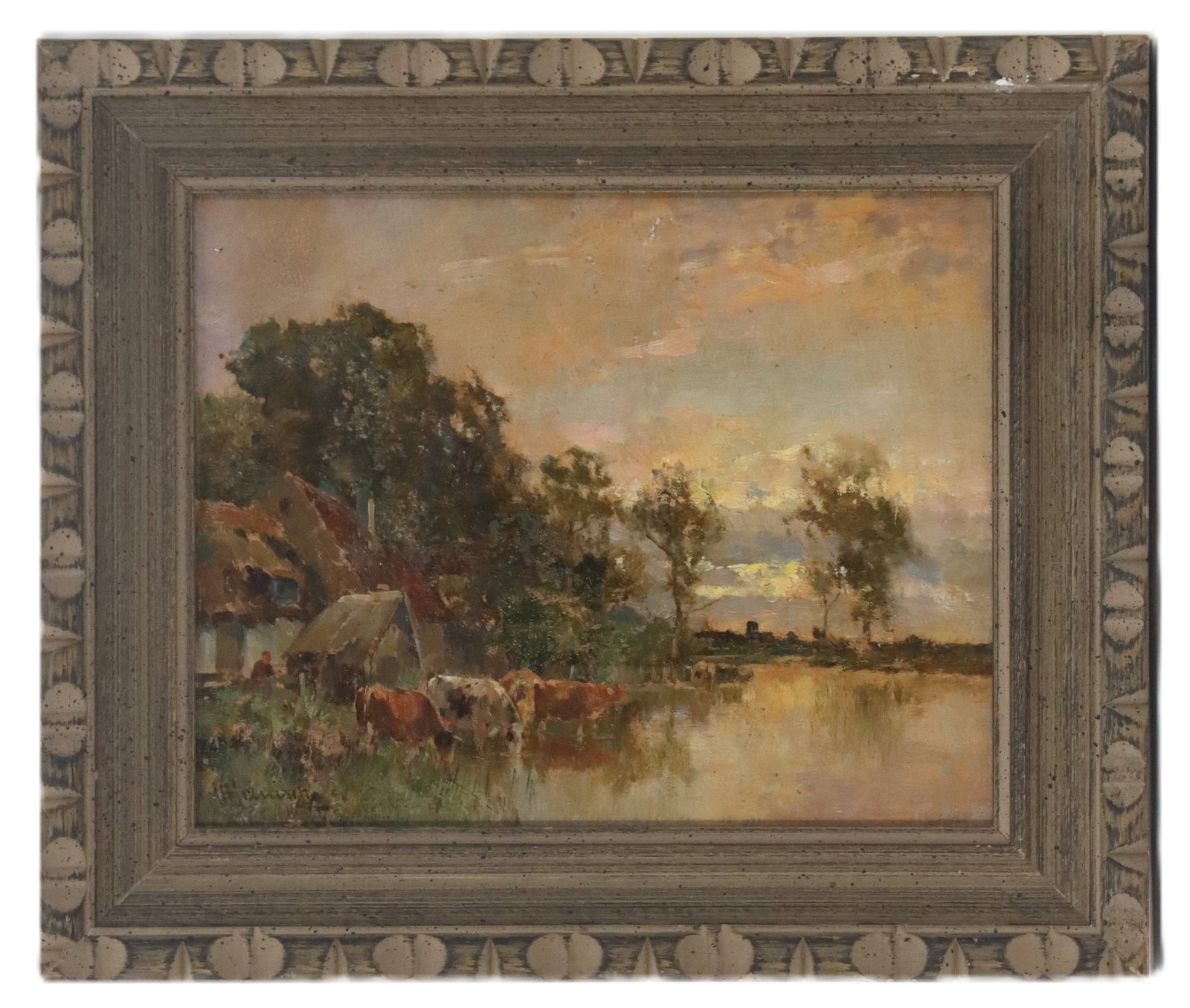 Karl Adam Heinisch (1879-1913) German, Oil on Board, Landscape Painting (1 of 10)