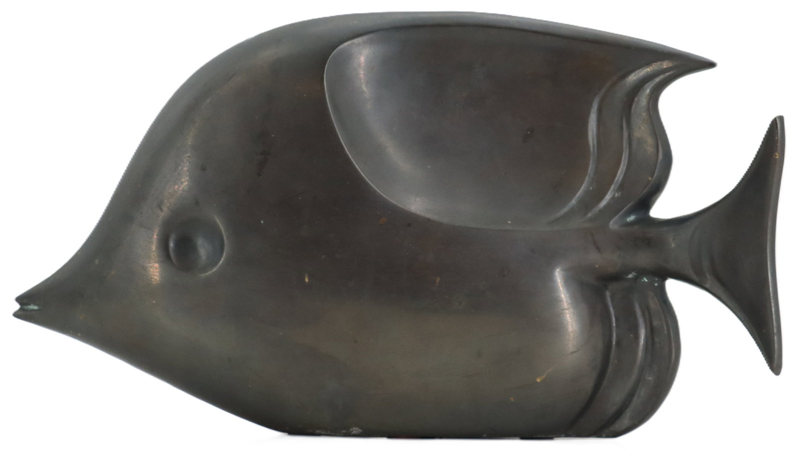 Walter Bosse (1904-1979) Austrian, Vintage Modernist Brass Fish Sculpture (1 of 14)