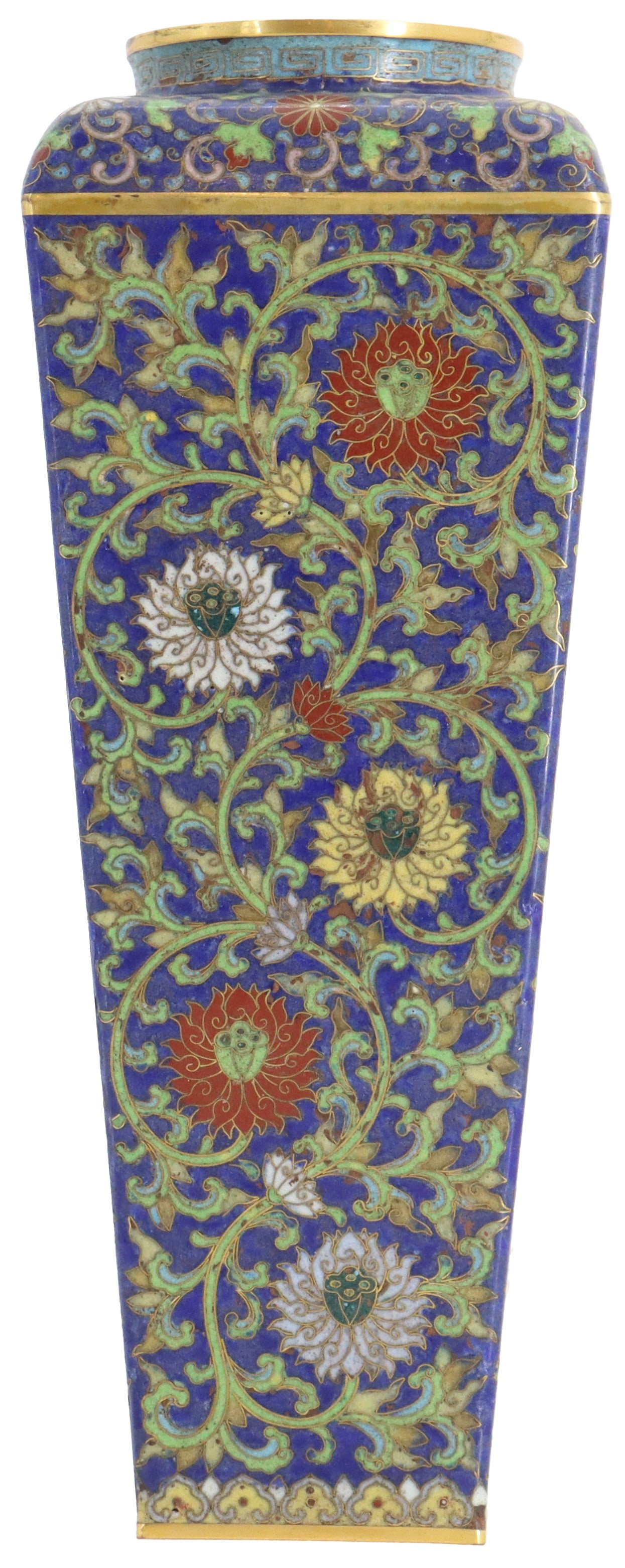 Chinese Cloisonne Enamel Vase (1 of 19)