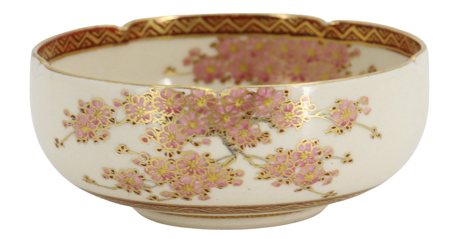 Japanese Satsuma Earthenware Bowl (1 of 14)