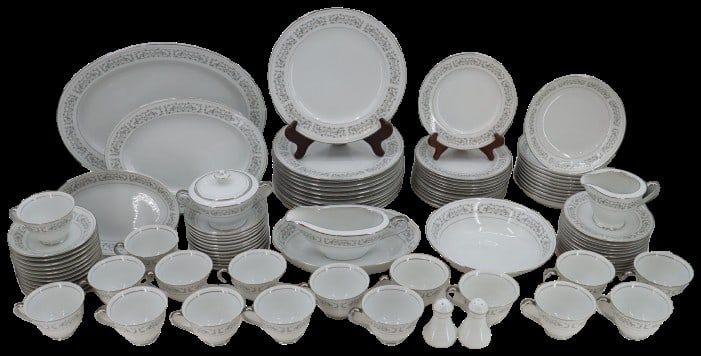 (96) Japanese Empress China "Galaxie" Porcelain Serving Set (1 of 20)