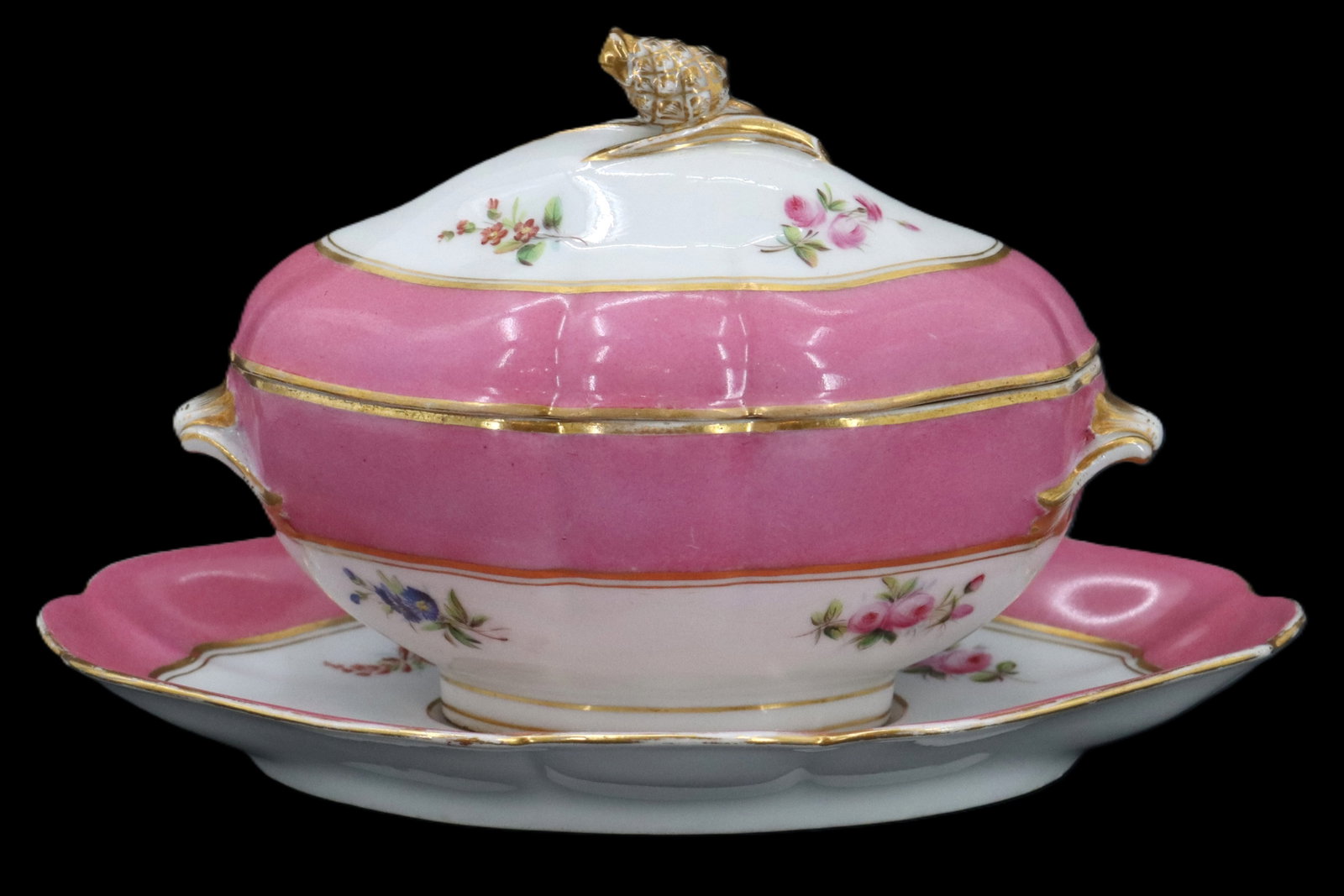19th Century French Porcelain Mustard Pot (1 of 20)