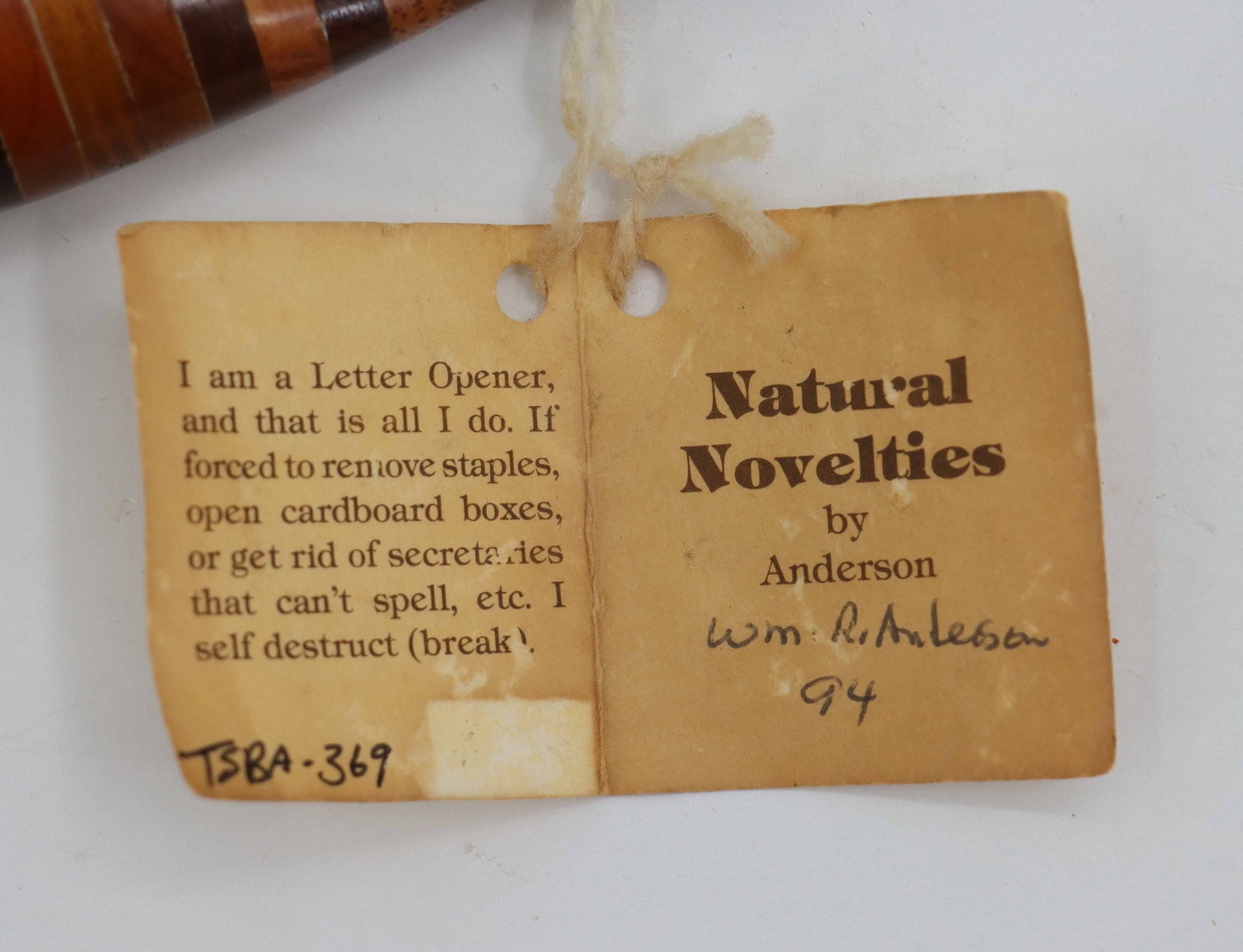 (7) Letter Openers - 6